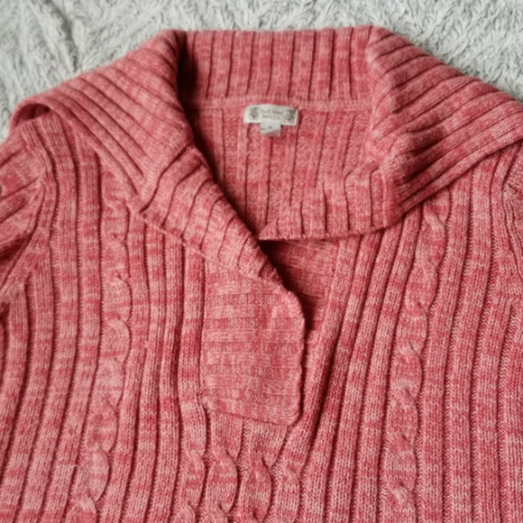 SOLD - Marled sweater with sailor collar - Picture 2 of 5